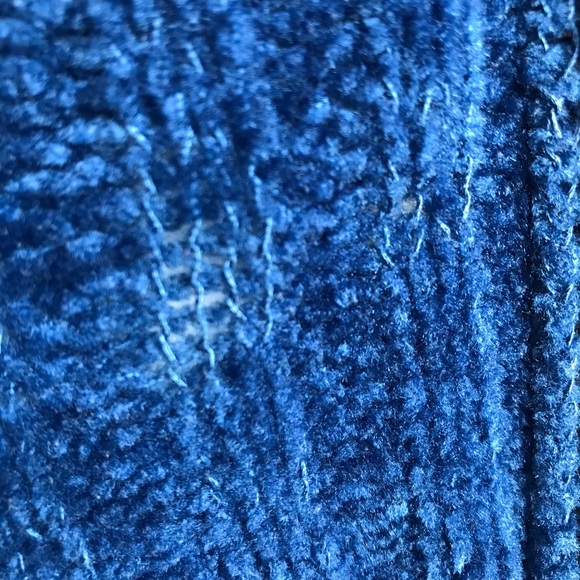 Who Cares Blue Sweater - Picture 8 of 9